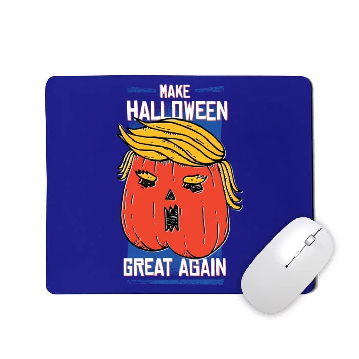 President Trump Halloween Pumpkin Make Halloween Great Again Great Gift Mousepad