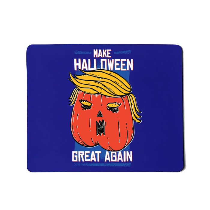 President Trump Halloween Pumpkin Make Halloween Great Again Great Gift Mousepad