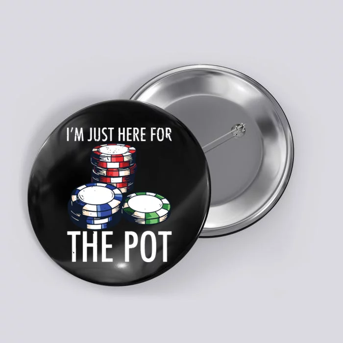 Poker Texas Hold'em Gambling Pot Cards Player Gift Button