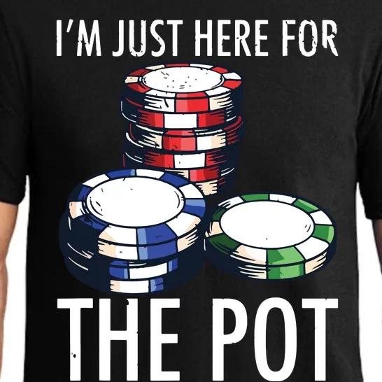 Poker Texas Hold'em Gambling Pot Cards Player Gift Pajama Set