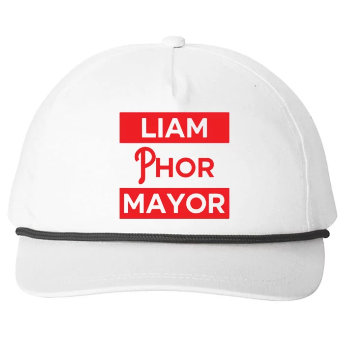 Philadelphia Taryn Hatcher Liam Phor Mayor Snapback Five-Panel Rope Hat