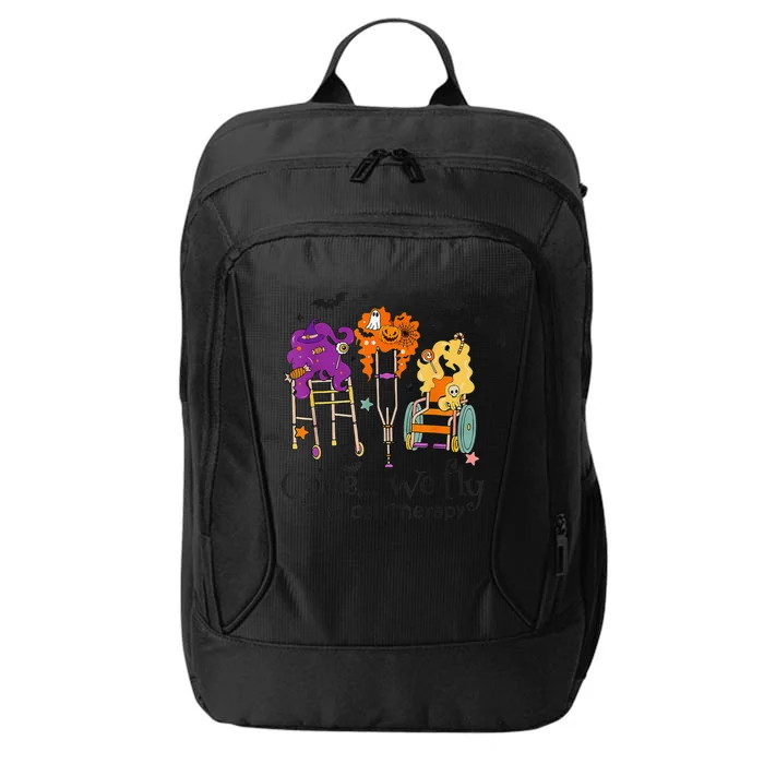 Physical Therapist Halloween Pta Pt Assistant Floor Pelvic City Backpack