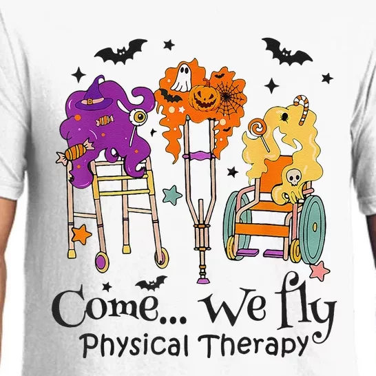 Physical Therapist Halloween Pta Pt Assistant Floor Pelvic Pajama Set