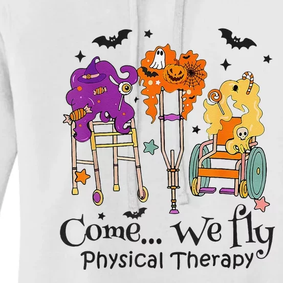 Physical Therapist Halloween Pta Pt Assistant Floor Pelvic Women's Pullover Hoodie