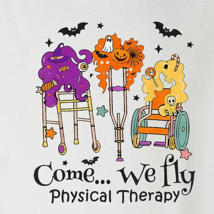 Physical Therapist Halloween Pta Pt Assistant Floor Pelvic Toddler Long Sleeve Shirt