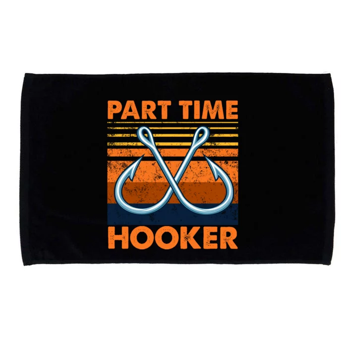 Part Time Hooker Funny Microfiber Hand Towel