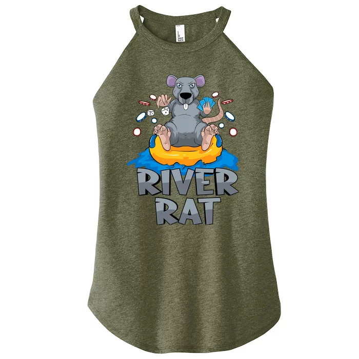 Poker Texas Hold Em River Rat Casino Women’s Perfect Tri Rocker Tank