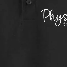 Physical Therapist Heart PT Adult Physical Therapy Student Dry Zone Grid Performance Polo