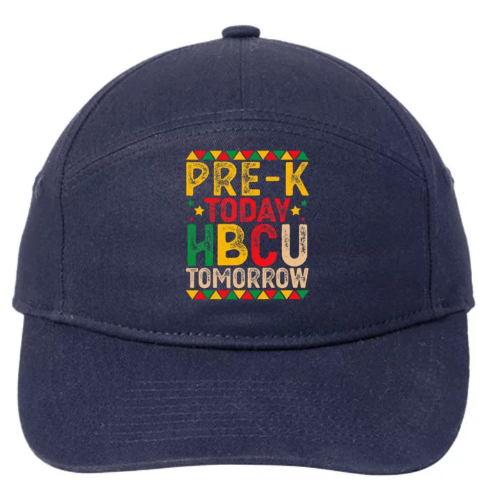 Prek Today Hbcu Tomorrow 7-Panel Snapback Hat