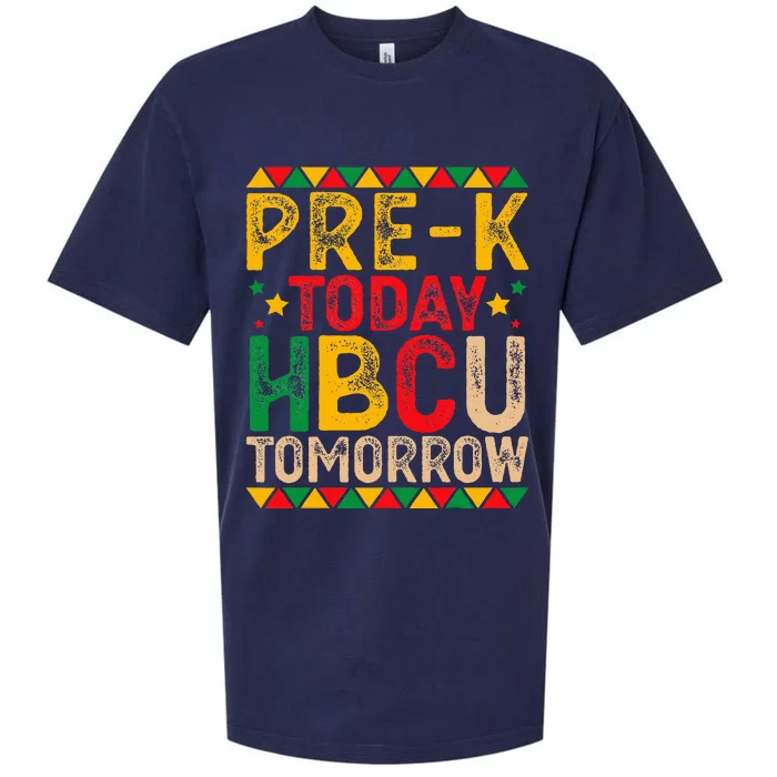 Prek Today Hbcu Tomorrow Sueded Cloud Jersey T-Shirt