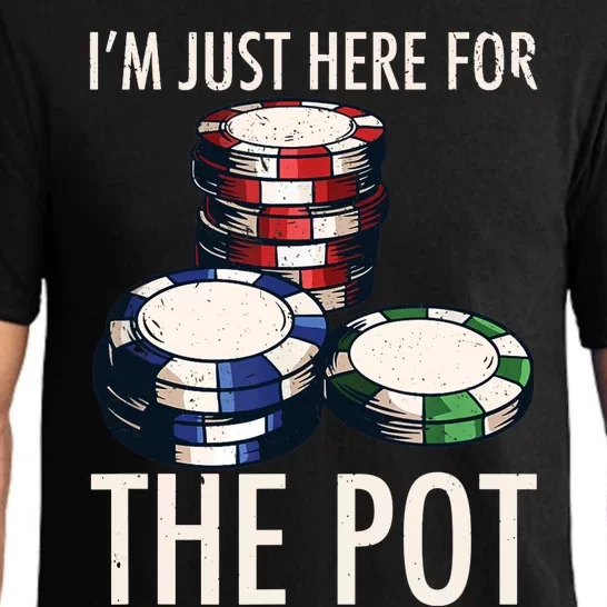 Poker Texas Hold'em Gambling Pot Cards Player Gift Pajama Set