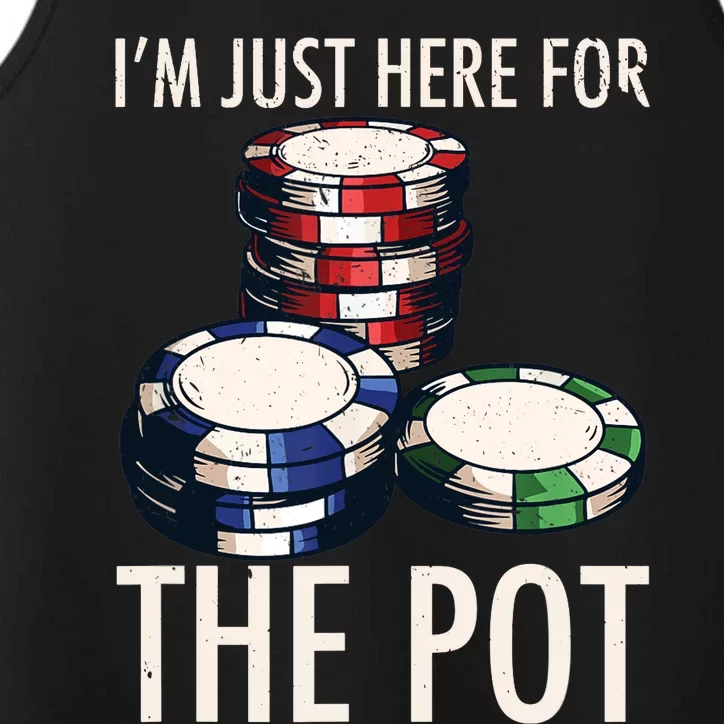 Poker Texas Hold'em Gambling Pot Cards Player Gift Performance Tank