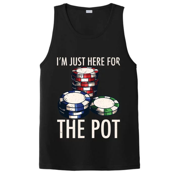 Poker Texas Hold'em Gambling Pot Cards Player Gift Performance Tank