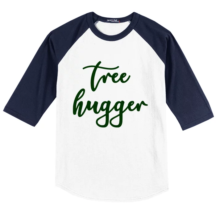 Poisonivy Tree Hugger Nature Lover Environmentalist Green Baseball Sleeve Shirt