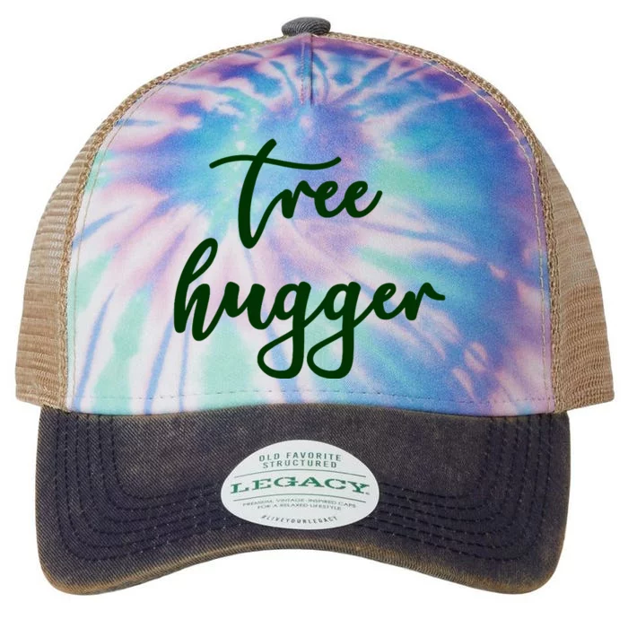 Poisonivy Tree Hugger Nature Lover Environmentalist Green Legacy Tie Dye Trucker Hat