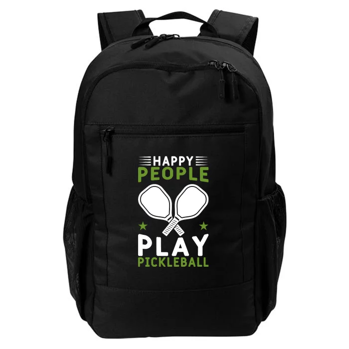 Pickleball Team Happy People Play Pickleball Paddles Sport Gift Daily Commute Backpack