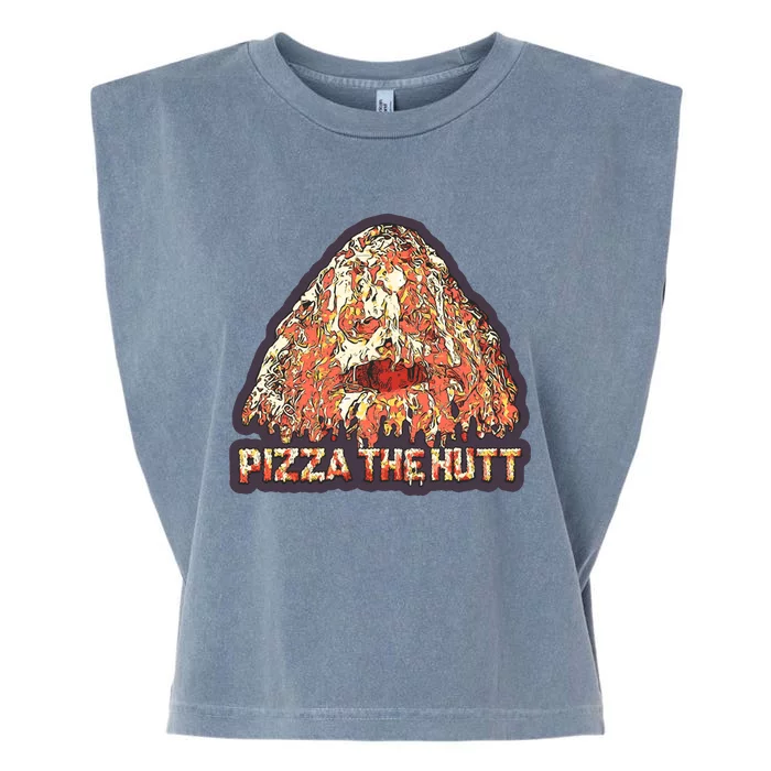 Pizza The Hutt Garment-Dyed Women's Muscle Tee