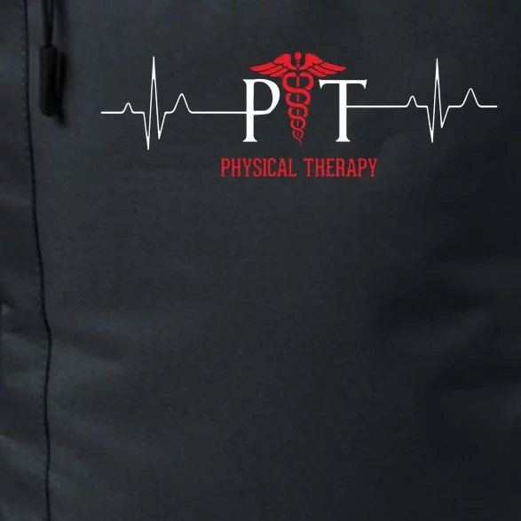 Physical Therapy Heartbeat Shirts Gift For Physical Therapist Daily Commute Backpack