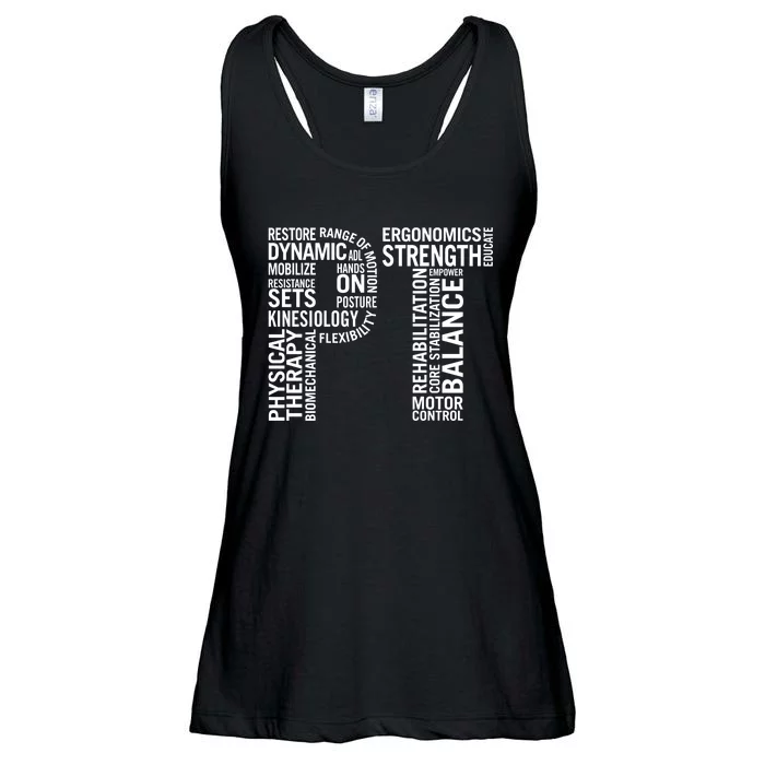 Physical Therapy Hoodie PT Month Physical Therapist Gift Ladies Essential Flowy Tank