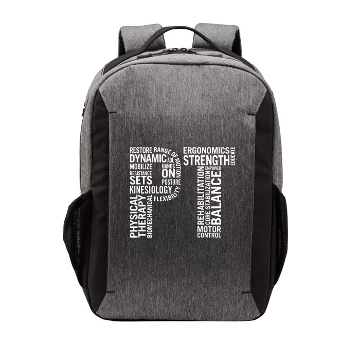 Physical Therapy Hoodie PT Month Physical Therapist Gift Vector Backpack