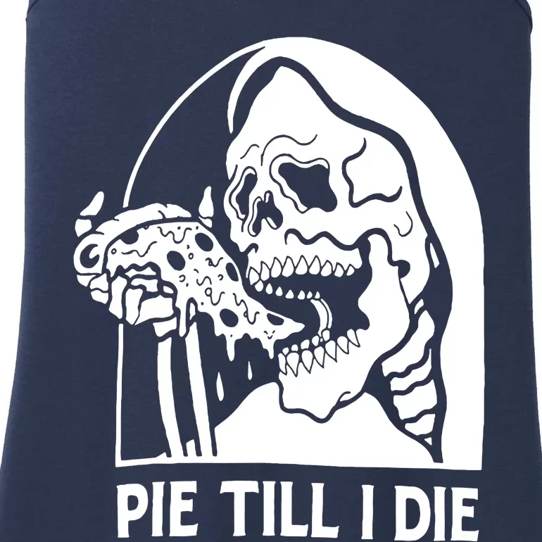 Pie Til I Die Grim Reaper Ladies Essential Tank