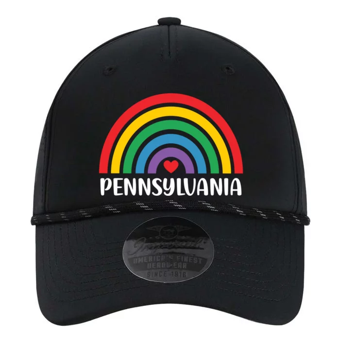 Pennsylvania Travel I Love Pennsylvania Usa Gift Performance The Dyno Cap