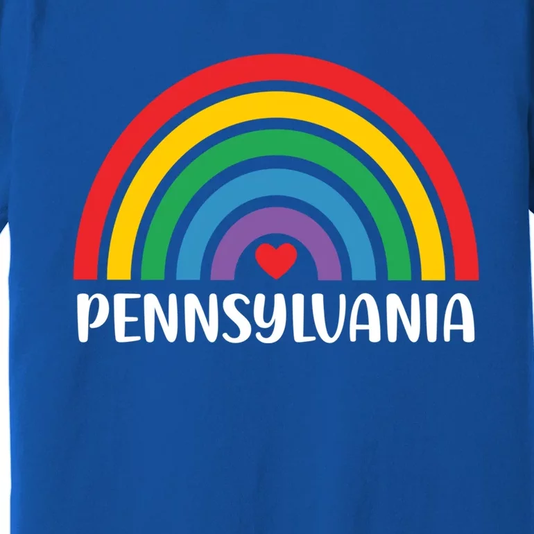 Pennsylvania Travel I Love Pennsylvania Usa Cute Gift Premium T-Shirt