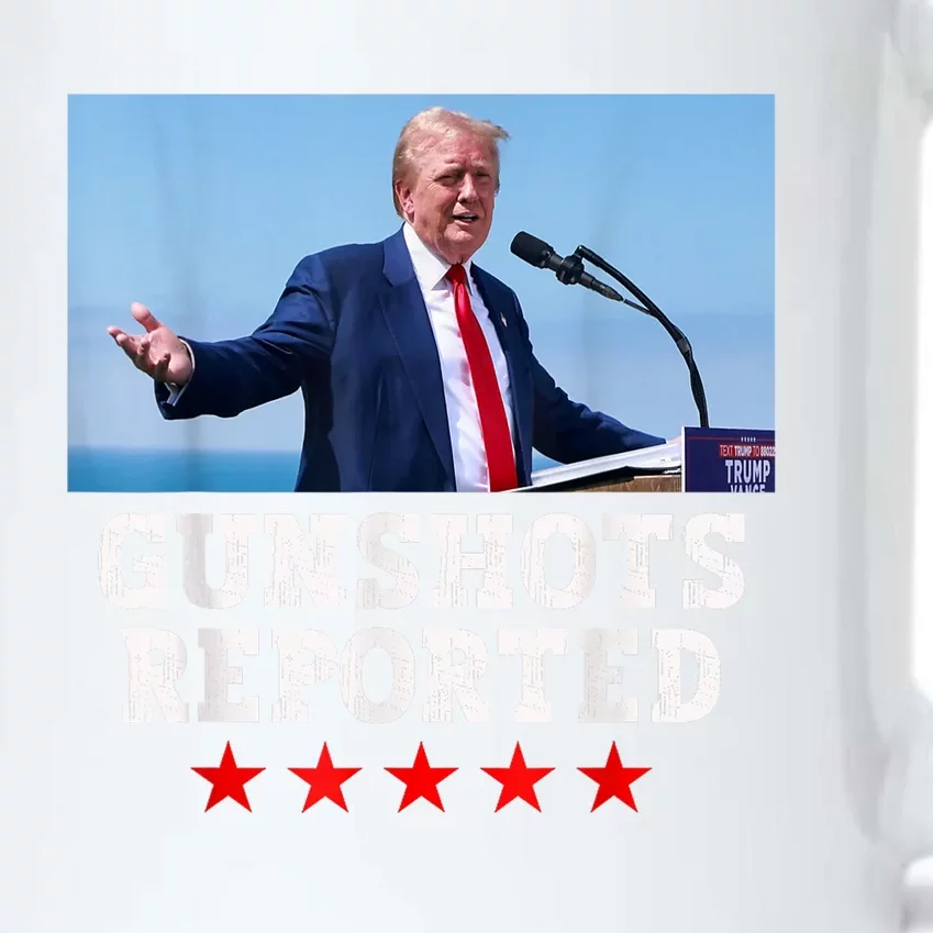 President Trump Is Safe Following Gunshots In His Vicinity Black Color Changing Mug