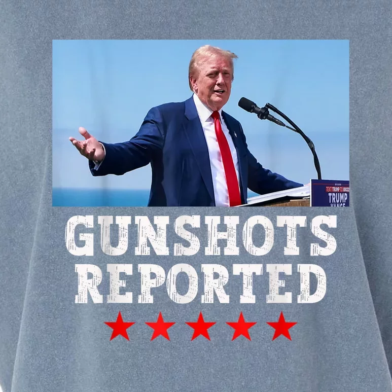 President Trump Is Safe Following Gunshots In His Vicinity Garment-Dyed Women's Muscle Tee