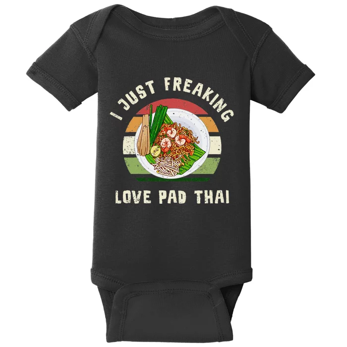 Pad Thai I Just Freaking Love Pad Thai Thailand Food Baby Bodysuit