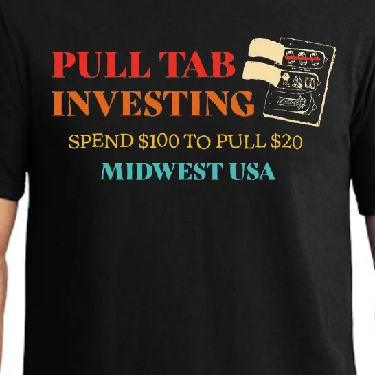 Pull Tab Investing Spend $100 To Pull $20 Midwest Usa Pajama Set