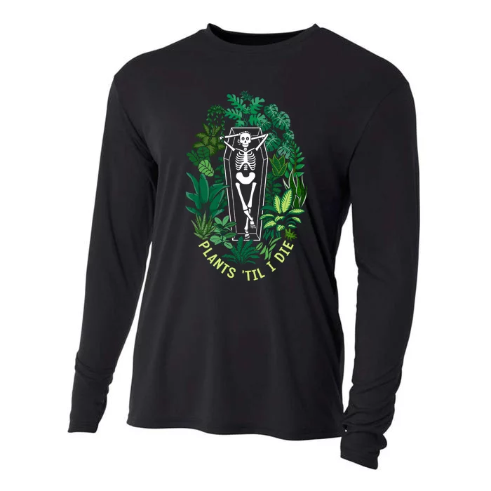 Plants Til I Die Cooling Performance Long Sleeve Crew