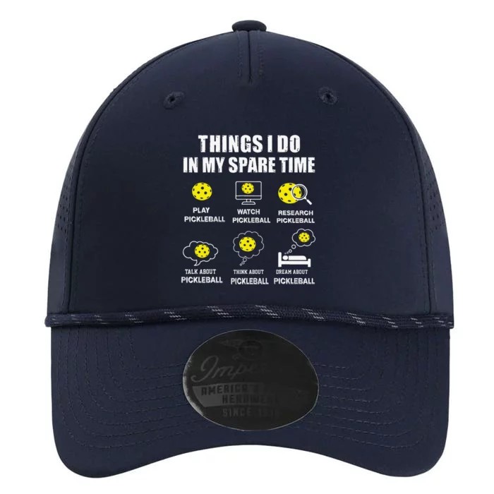 Pickleball Things I Do In My Spare Time Funny Pickleball Performance The Dyno Cap