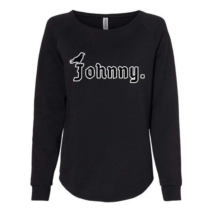 Printify The Johnny Womens California Wash Sweatshirt