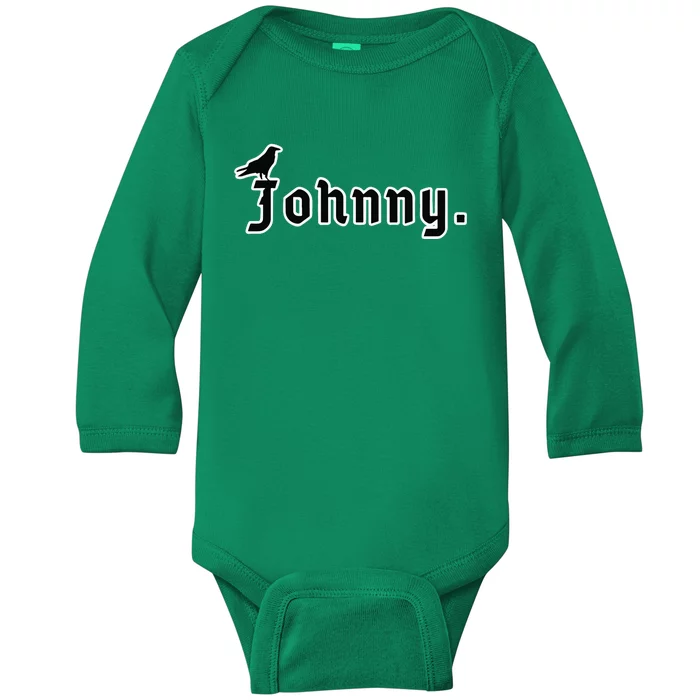 Printify The Johnny Baby Long Sleeve Bodysuit