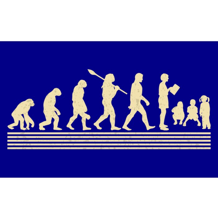 Preschool Teacher Job Design Evolution Preschool Teacher Gift Bumper Sticker