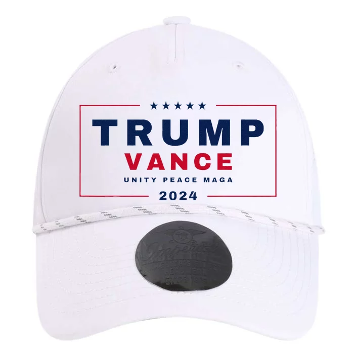 President Trump Jd Vance Vp Unity Peace Maga Usa 2024 Performance The Dyno Cap