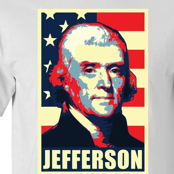 President Thomas Jefferson Propaganda Poster Tall T-Shirt