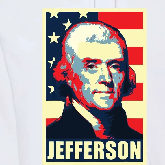 President Thomas Jefferson Propaganda Poster Premium Hoodie