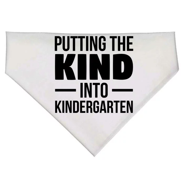 Putting The Kind Into Kindergarten Gift USA-Made Doggie Bandana