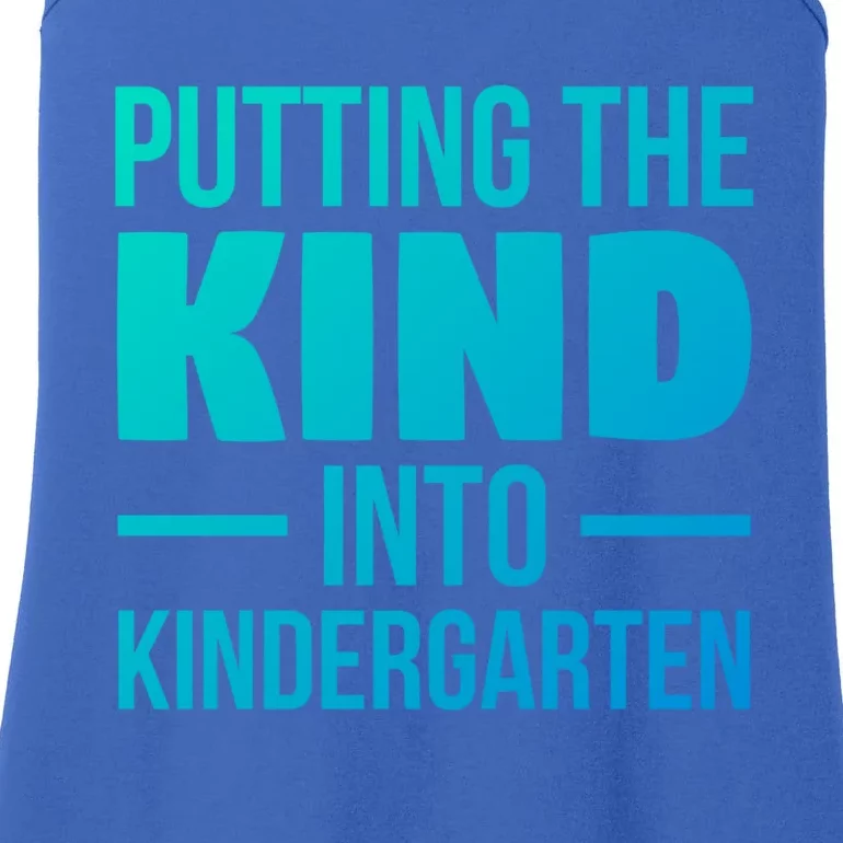 Putting The Kind Into Kindergarten Gift Ladies Essential Tank