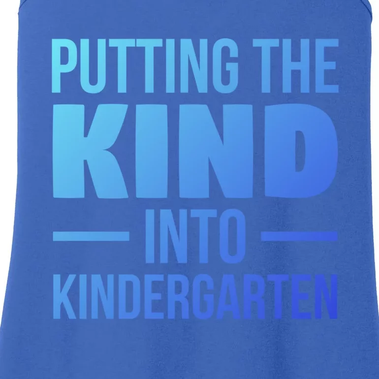 Putting The Kind Into Kindergarten Gift Ladies Essential Tank