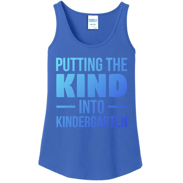 Putting The Kind Into Kindergarten Gift Ladies Essential Tank