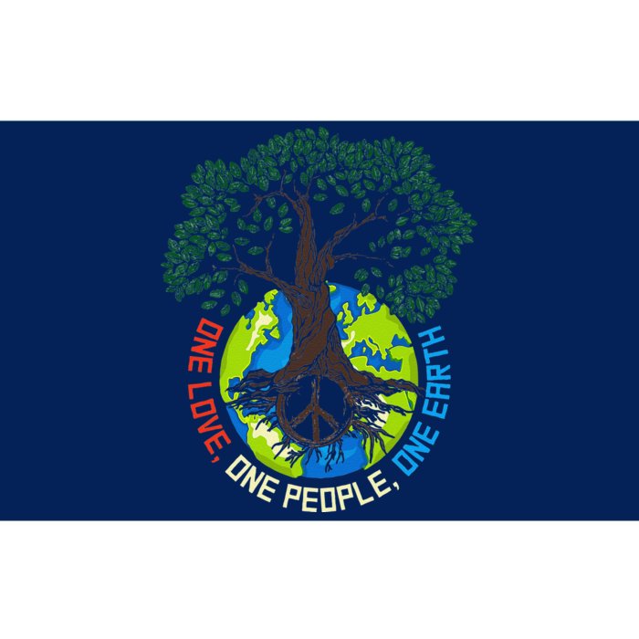 Peace Tree Love Environmental Protection Earth Day Climate Bumper Sticker