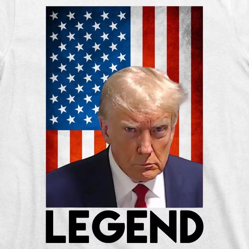 President Trump Legend American Flag T-Shirt