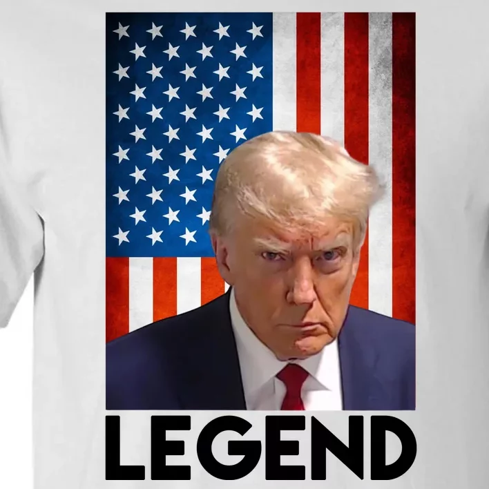 President Trump Legend American Flag Tall T-Shirt