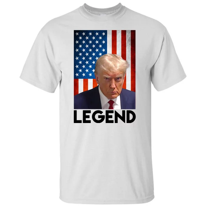 President Trump Legend American Flag Tall T-Shirt