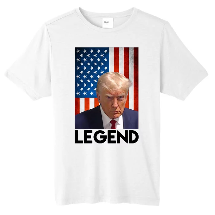 President Trump Legend American Flag ChromaSoft Performance T-Shirt