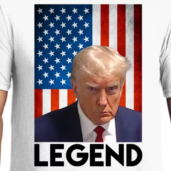 President Trump Legend American Flag Pajama Set