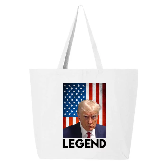 President Trump Legend American Flag 25L Jumbo Tote